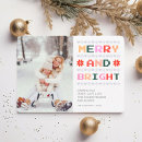 Search for ugly sweater photo christmas cards Merry and bright