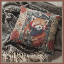 Search for red panda pillows Cute