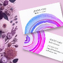 Search for blue circle business cards Watercolor