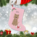Search for yorkies christmas stockings Yorkshire terrier