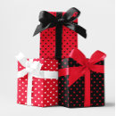 Search for black and red polka dot wrapping paper Girly