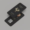 Recherche de ciseaux coiffeur cartes visite Floral