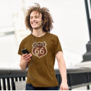 Search for vintage route 66 tshirts Retro