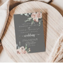 Search for pink and gray wedding invitations For her