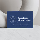 Recherche de dentiste bleu cartes visite Orthodontiste