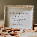 Search for ice cream wedding signs Sundae bar
