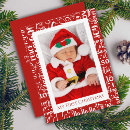 Search for my first christmas cards Typography