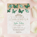 Recherche de emerald green quince invitations Tiara