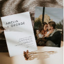 Search for photo shower wedding invitations Minimalist