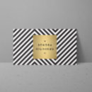 Recherche de rayures noires cartes visite Maquillage