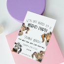 Recherche de drôles chien invitations Amoureux des chiens