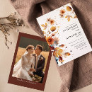 Recherche de fall 13x18 mariage invitations De automne rustique