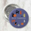 Search for fall holiday buttons Halloween