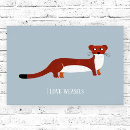 Recherche de weasels posters Nature