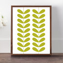 Search for green flowers posters Pattern