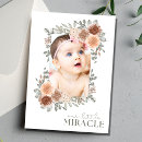 Search for miracle birth announcement cards Our little miracle