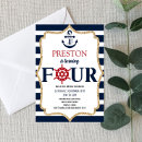 Search for navy blue party invitations Boy