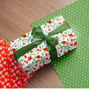 Search for polka dots wrapping paper green