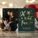 Search for oh what fun holiday cards Green