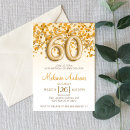 Search for yellow 60th birthday invitations Glitter