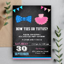 Search for tutus or ties invitations Baby