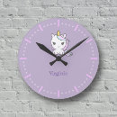 Recherche de licorne kawaii horloges Dessin