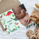 Recherche de animal préhistorique vœux cartes Baby shower dinosaure