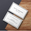 Search for clothing store business cards Professional