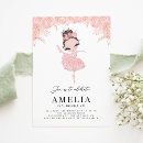 Search for brunette birthday invitations Ballet