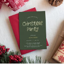 Search for foil christmas invitations Green