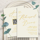Search for cream rehearsal dinner invitations Elegant