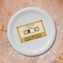 Search for cassette tape paper plates Music