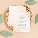 Search for faux gold foil wedding invitations Calligraphy
