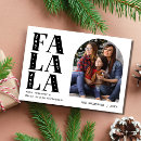 Search for fa la la la la christmas cards Plaid