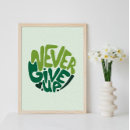 Search for go green posters Typography