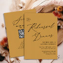 Search for gold rehearsal dinner invitations Script
