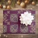 Search for plum christmas wrapping paper Abstract