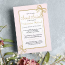 Search for bow sweet 16 invitations Blush pink