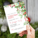 Search for evergreen christmas invitations Winter