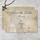 Recherche de vintage save the dates Minimaliste