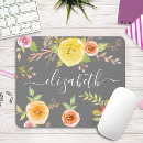 Search for watercolor mousepads floral