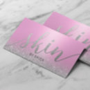 Search for aesthetic business cards Makeup artist