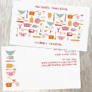 Search for caterer business cards Baking