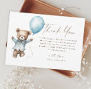 Search for boy teddy bear baby shower cards Simple