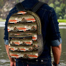 Recherche de mouche sac a dos Truite