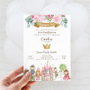 Search for prince and princess invitations Once upon a time