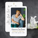 Search for photo memorial cards Forever in our hearts