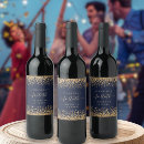 Search for navy blue wine labels Sparkle
