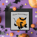 Search for silhouette halloween cards Vintage