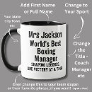 Search for boxing manager For him